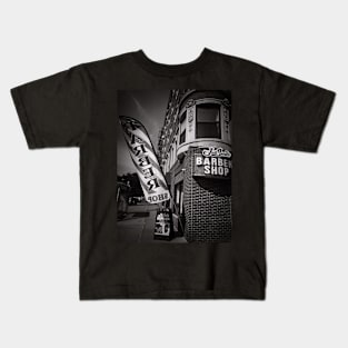 Harlem Barber Shop Manhattan New York City Kids T-Shirt